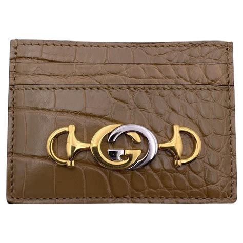 gucci quilted leather cardholder|gucci zumi card case wallet.